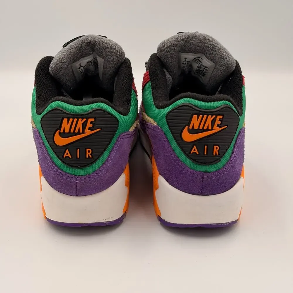 Nike Air Max 90 QS Viotech Multi-Color Sneakers CD0917-600 Size US 4 - Picture 5 of 7